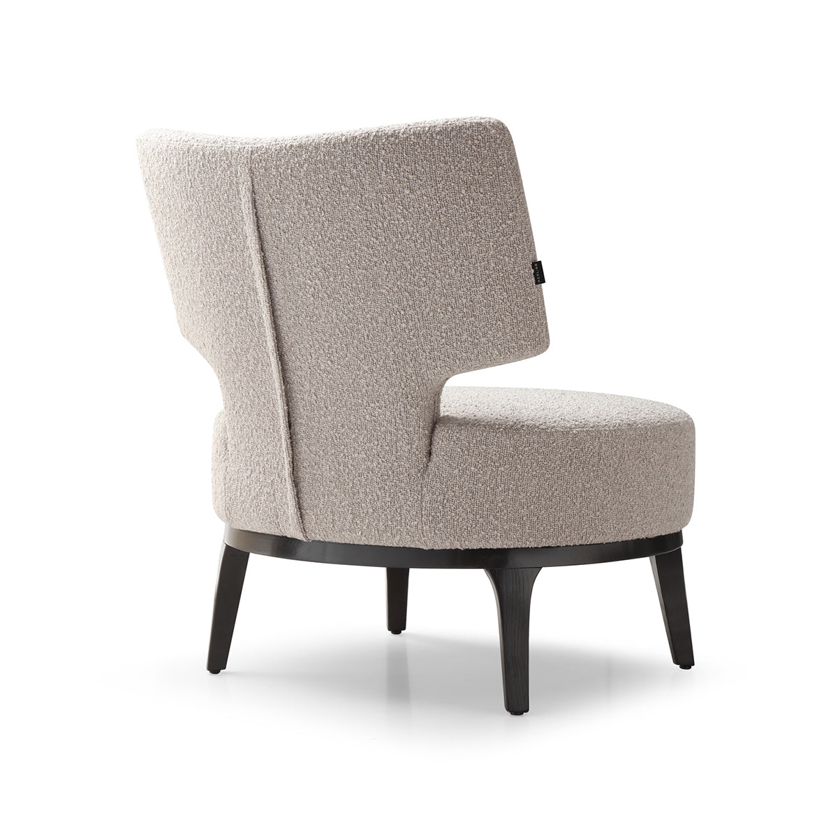 Zoe Lounge Chair (Taupe).