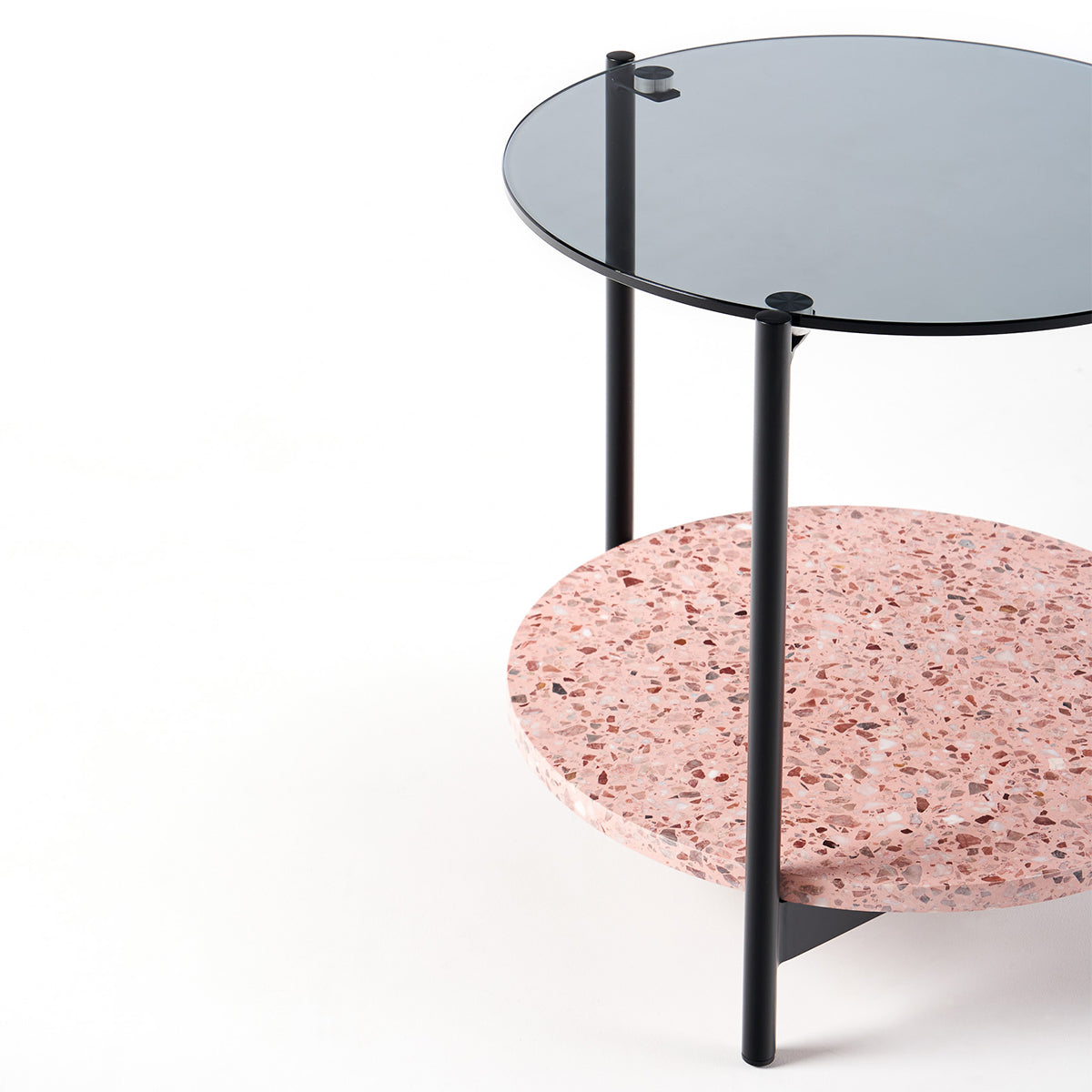 Maddox Side Table (Pink).