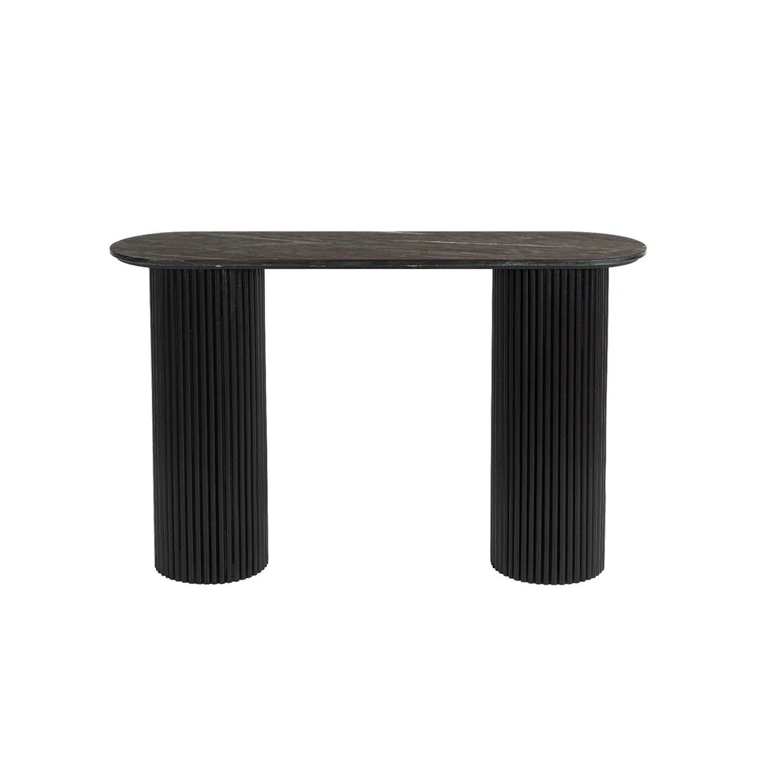 Paloma Console Table (Black/Black).