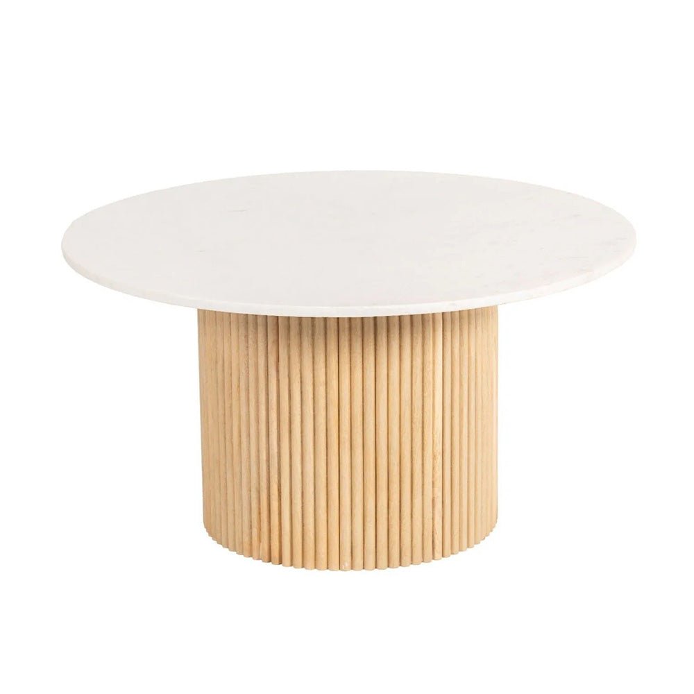 Paloma Coffee Table (White/Natural).