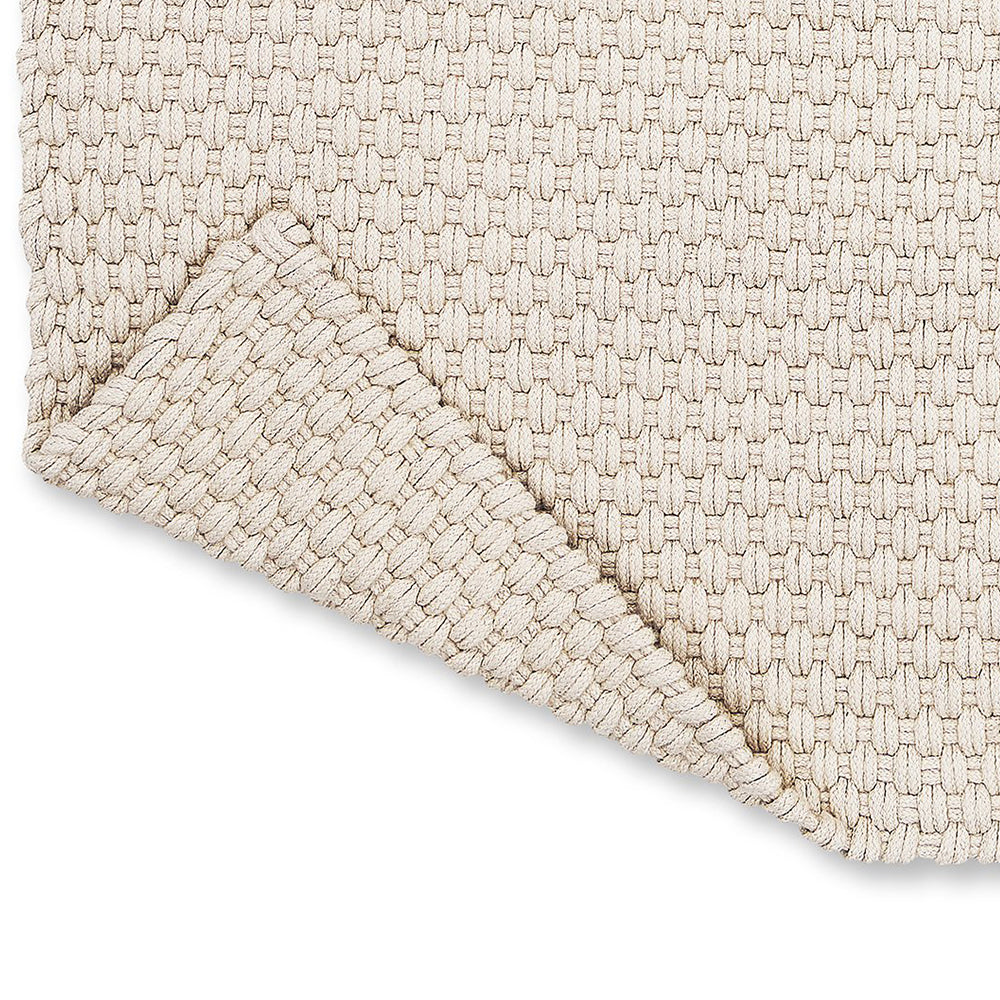 Lace Outdoor Rug (White Sand).