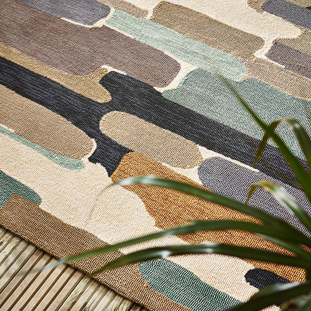 Trattino Outdoor Rug (Sea Glass).