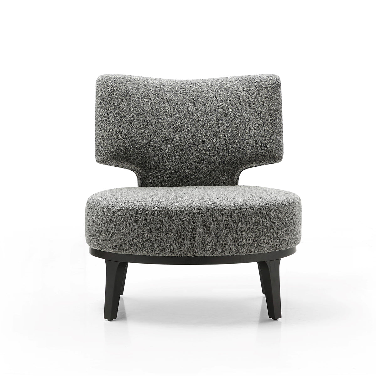 Zoe Lounge Chair (Dark Grey).