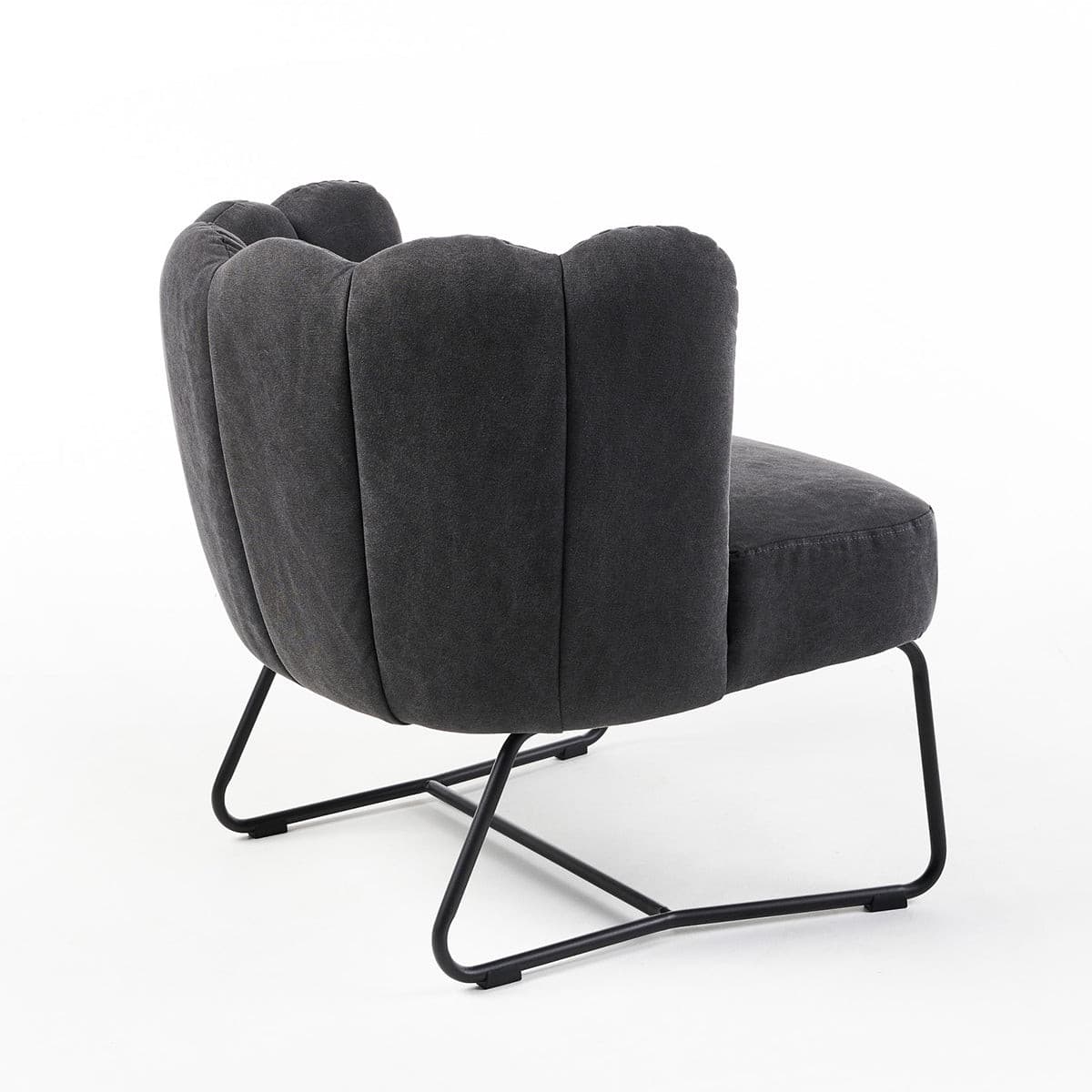 Darling Lounge Chair (Cotton Charcoal).