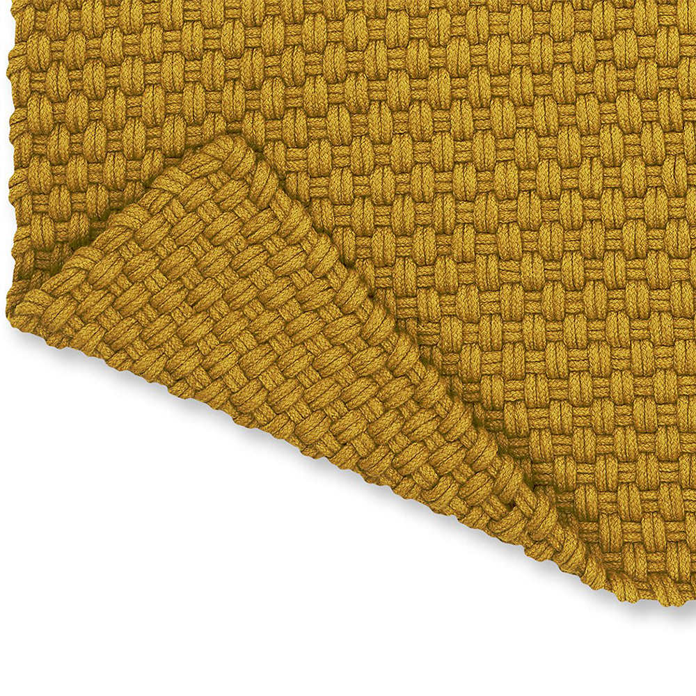 Lace Outdoor Rug (Mustard).