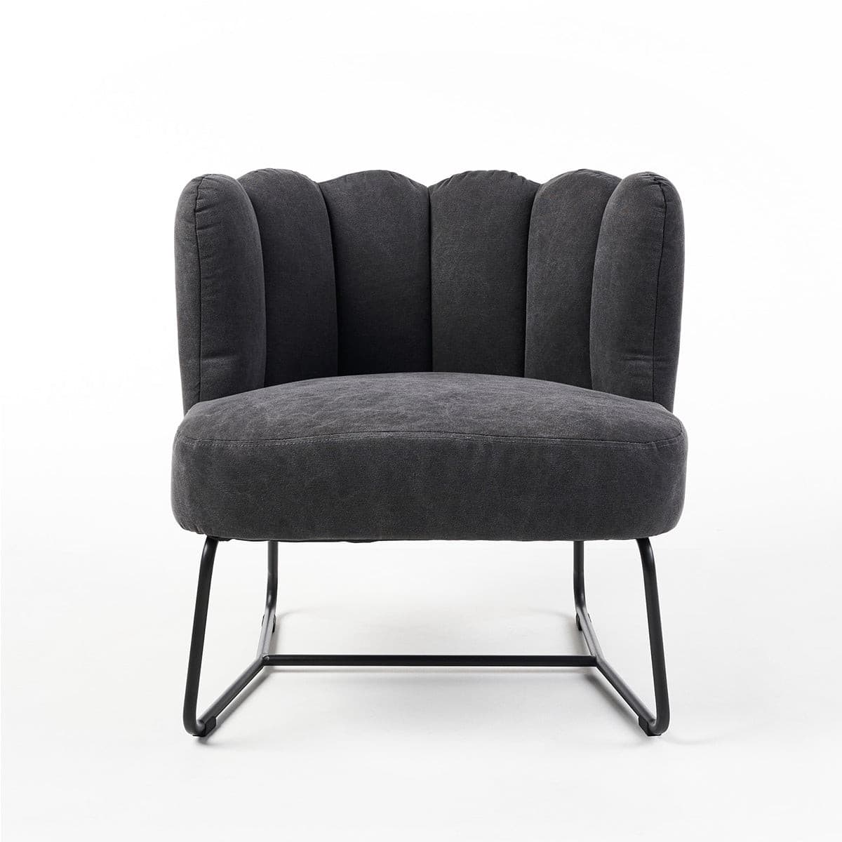 Darling Lounge Chair (Cotton Charcoal).