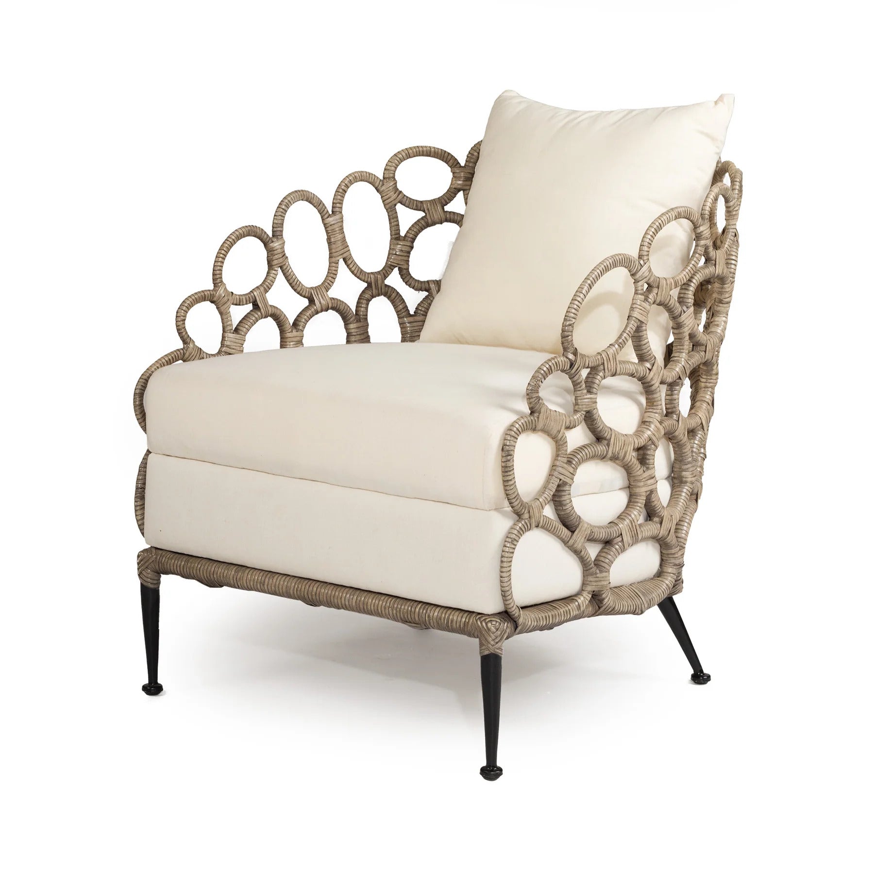 Etta Lounge Chair (Grey).