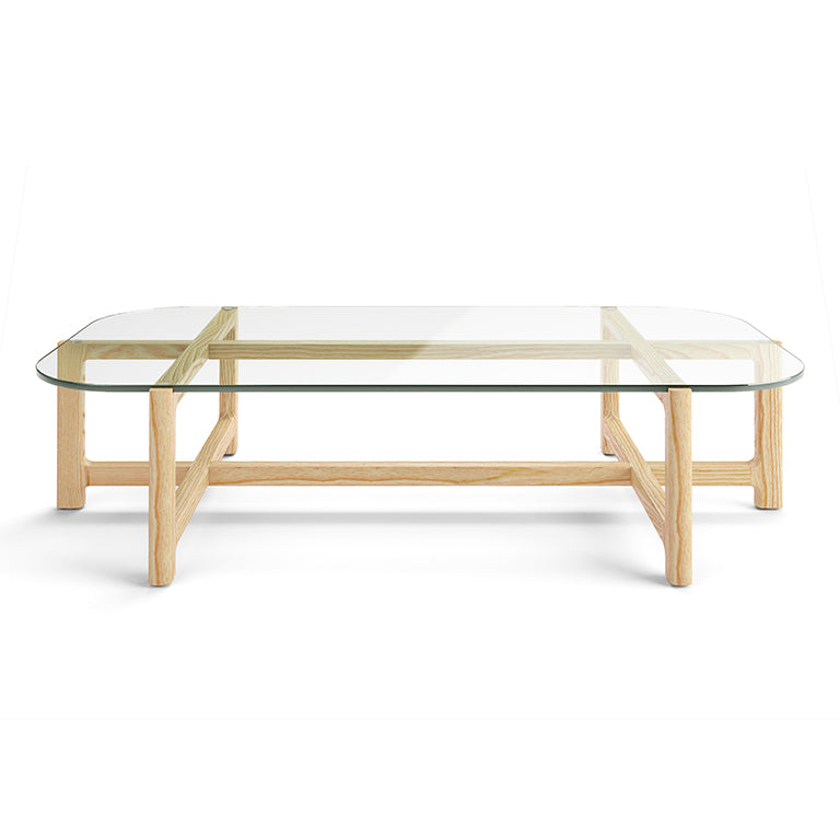 Quarry Rectangle Coffee Table (Ash Natural).