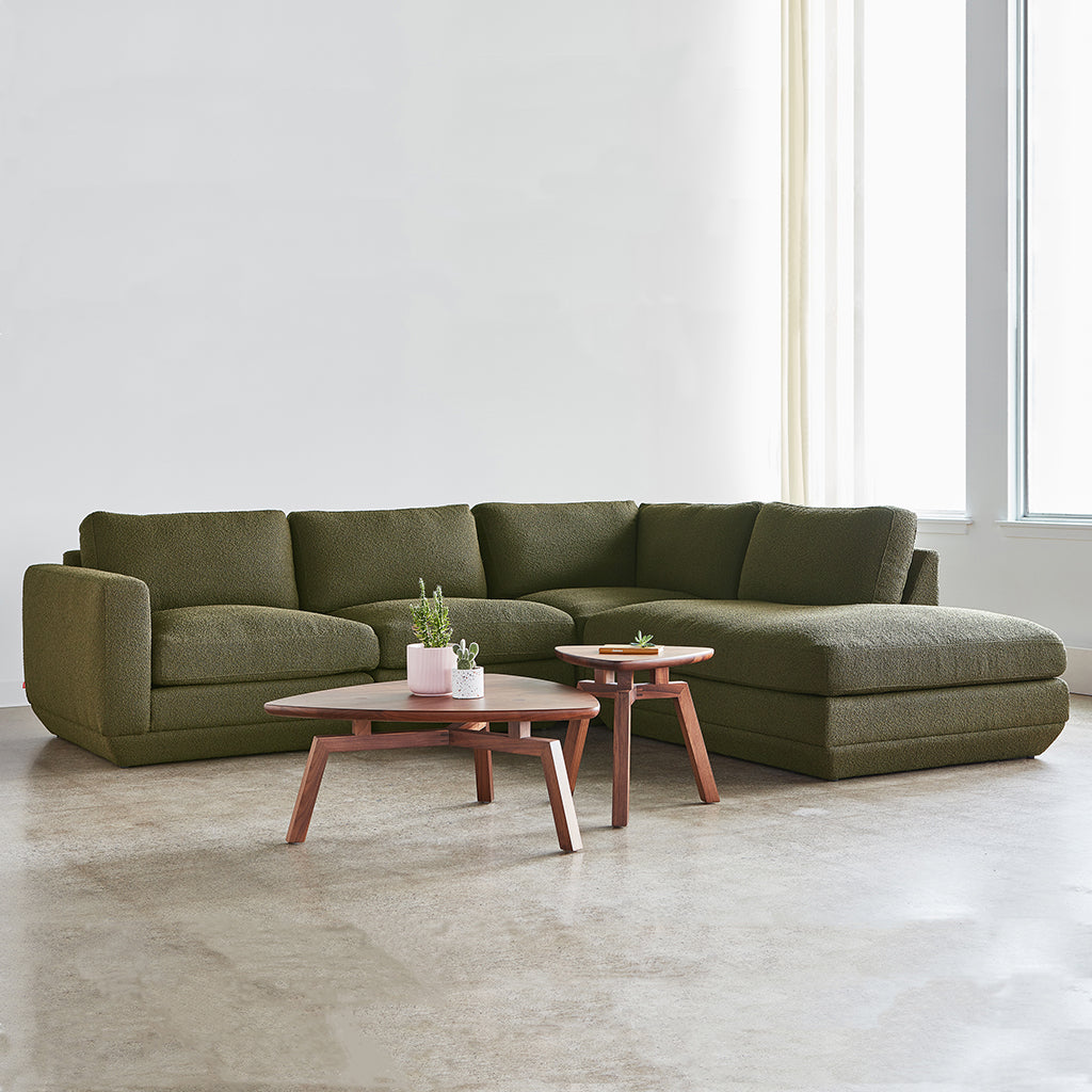 Podium Modualr Sofa - Lounge Right (Copenhagen Terra).