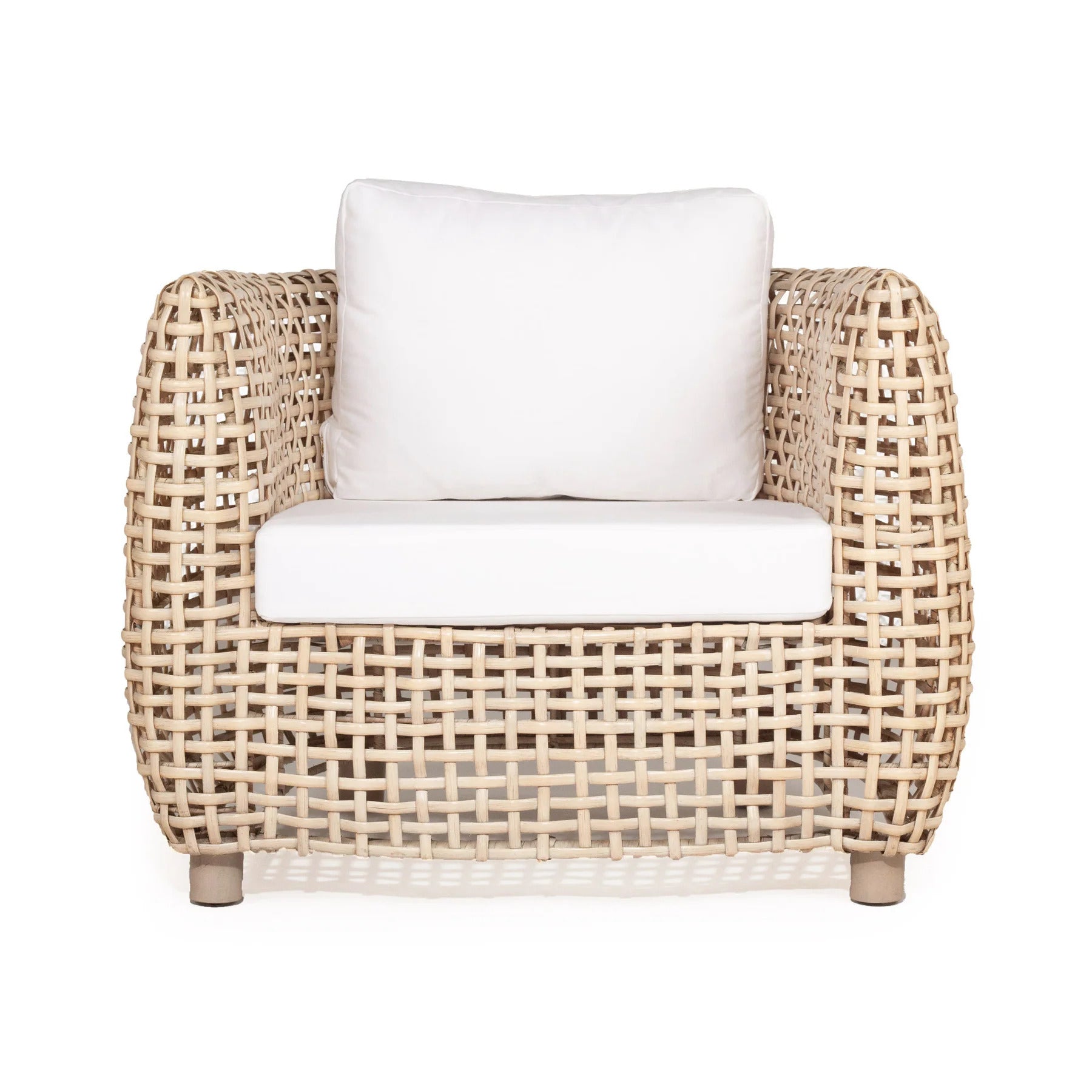 Leo Lounge Chair (White Wash).
