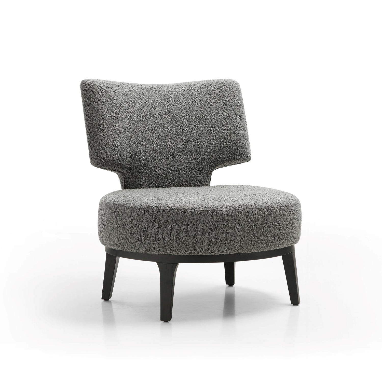 Zoe Lounge Chair (Dark Grey).