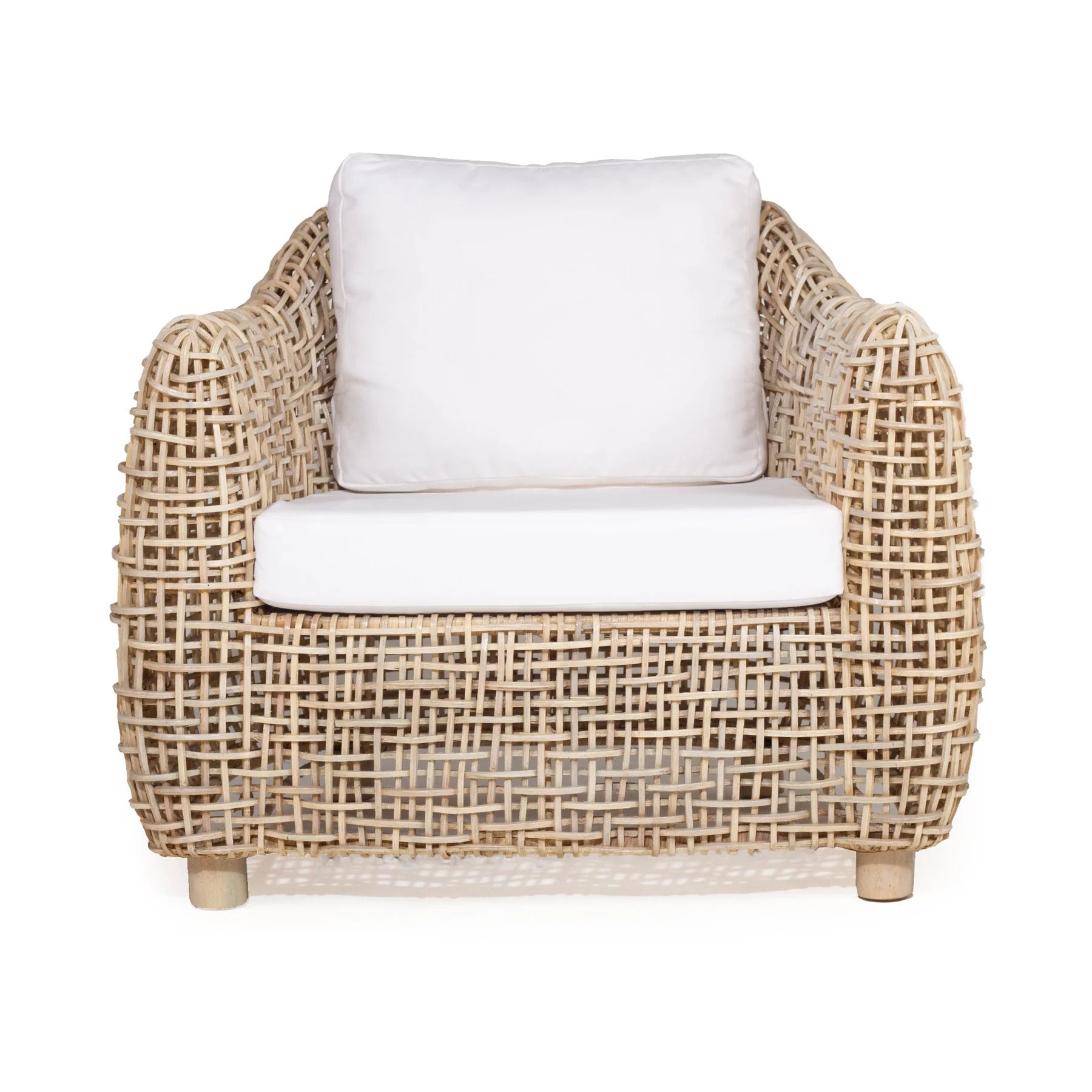 Mason Lounge Chair (White Wash).