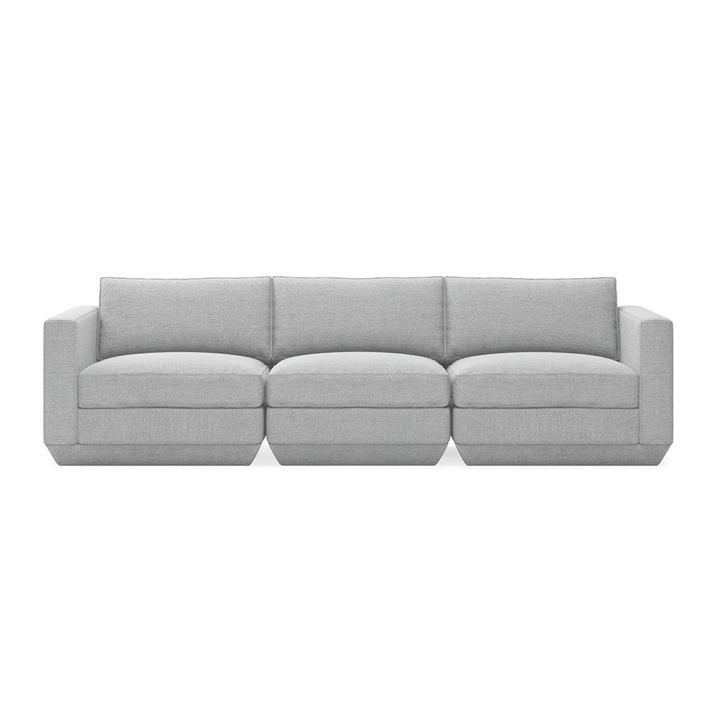 Podium Modualr Sofa - Arm Left (Bayview Silver).