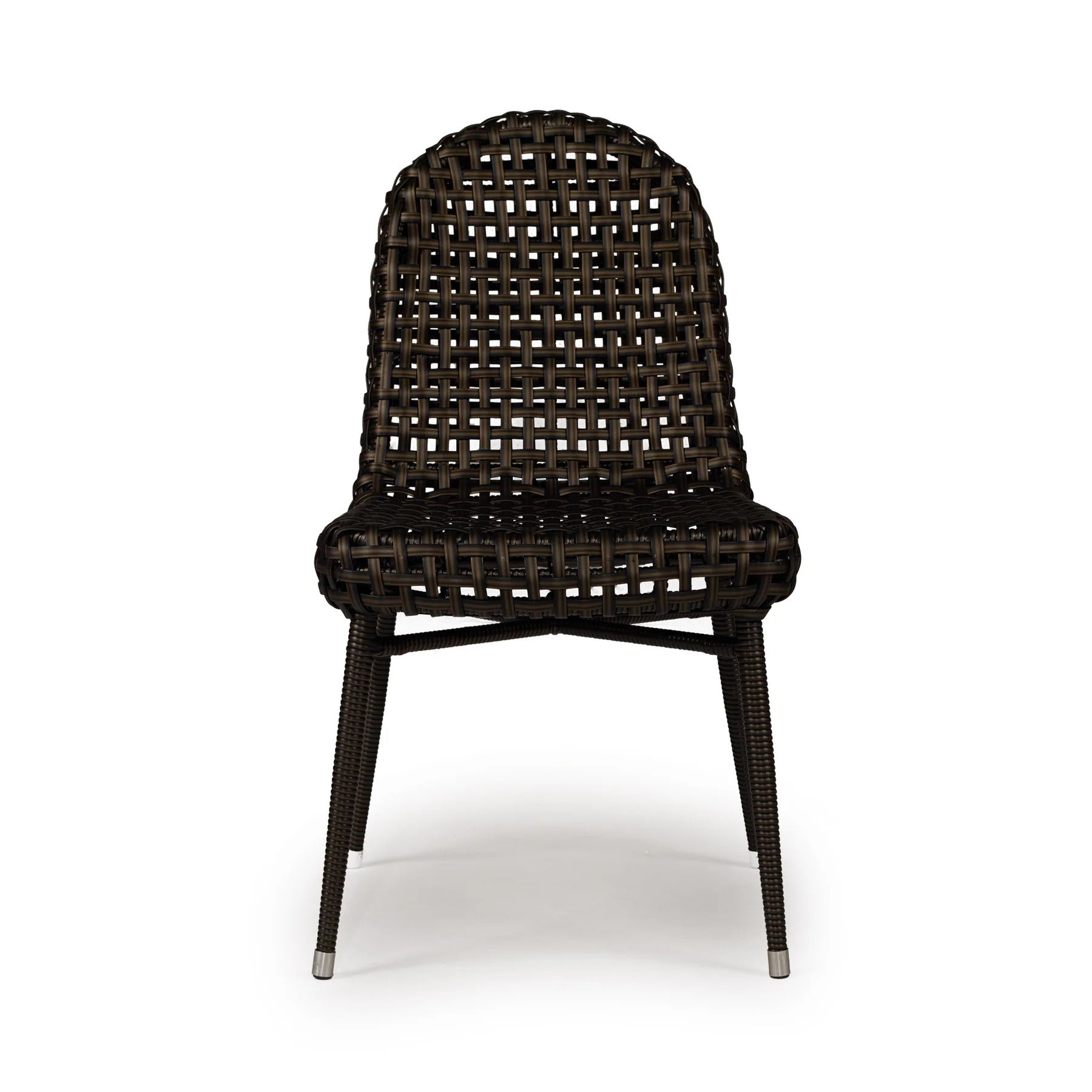 Remy Outdoor Chair (Black/Espresso).