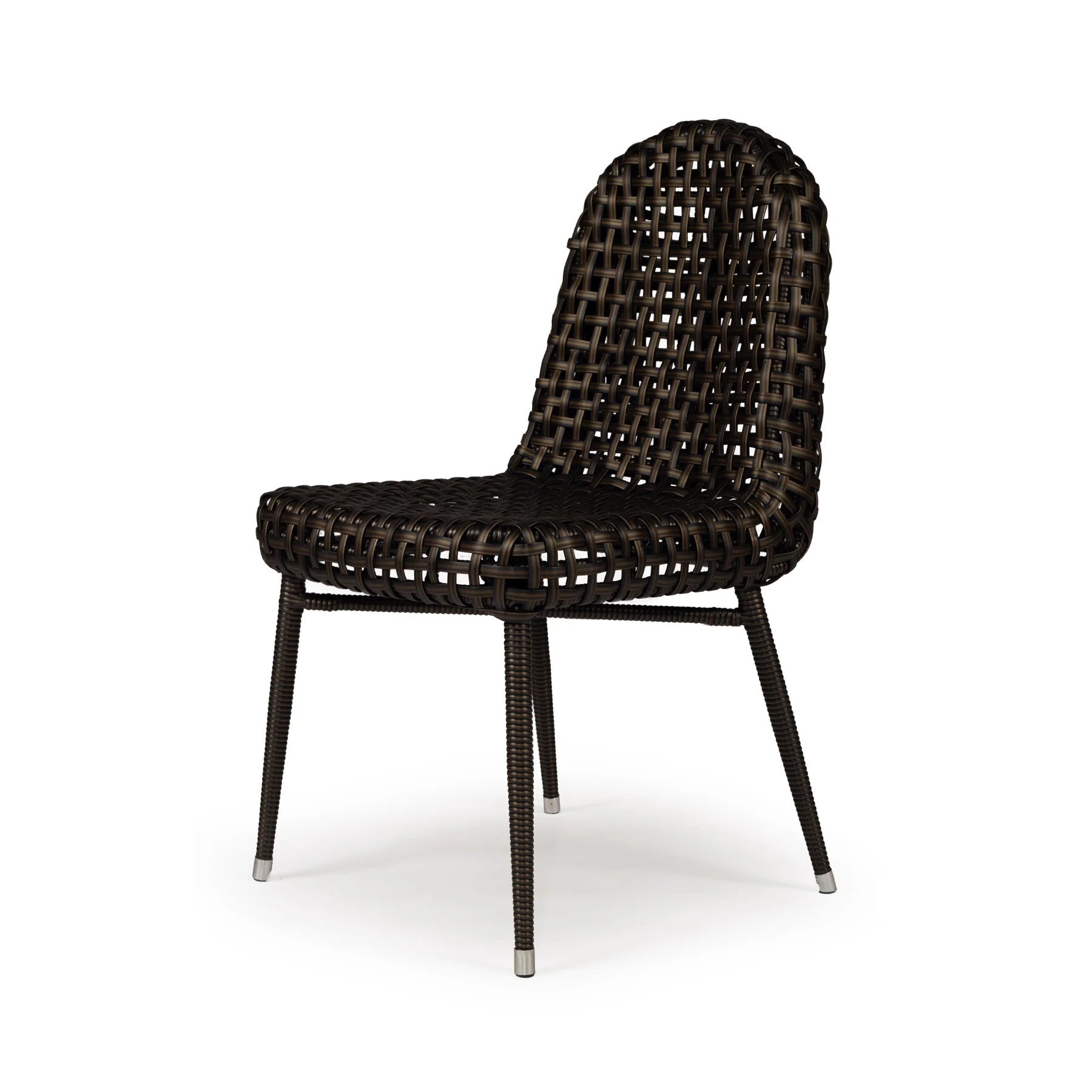 Remy Outdoor Chair (Black/Espresso).