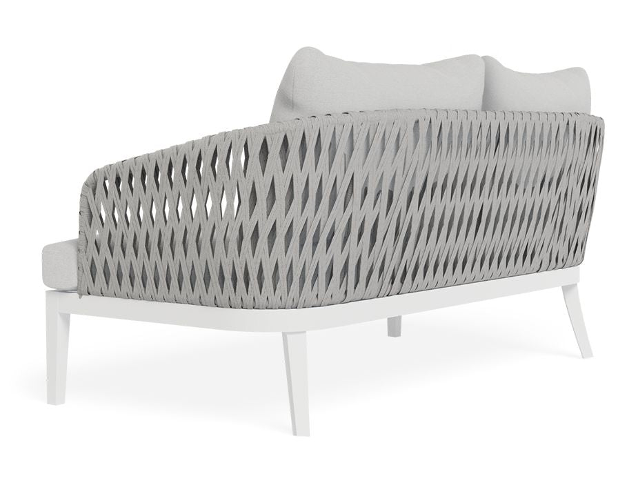 Tommaso Outdoor Sofa (White).