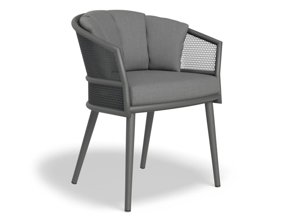 Balia Outdoor Dining Chair (Charcoal).