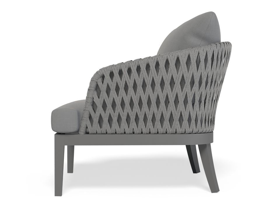 Tommaso Outdoor Lounge Chair (Charcoal).