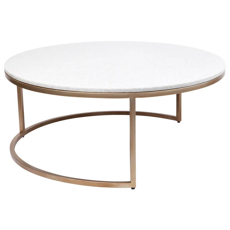 Chloe Nesting Coffee Tables (Antique Gold).