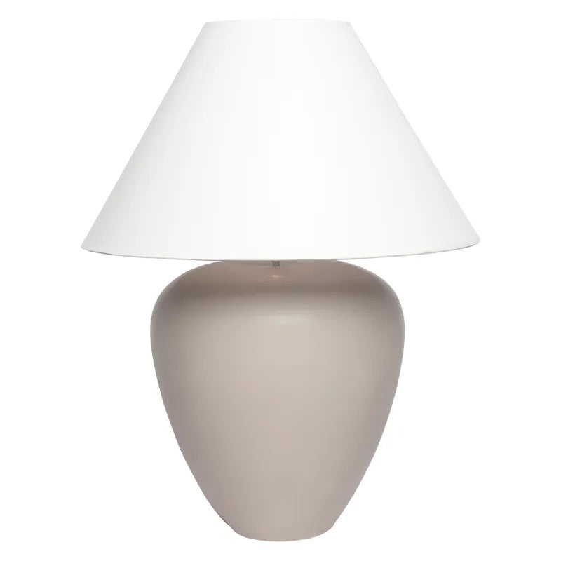Picasso Table Lamp (Natural/White Shade).