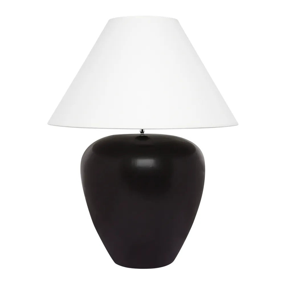 Picasso Table Lamp (Black/White Shade).