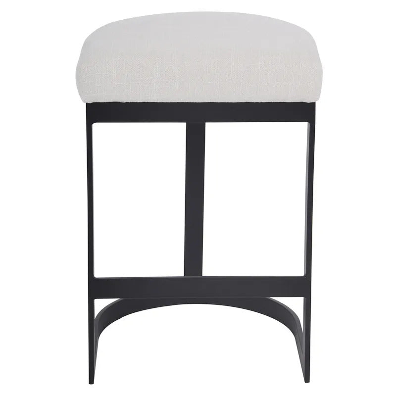 Brooke Bar Stool (Black/Natural).