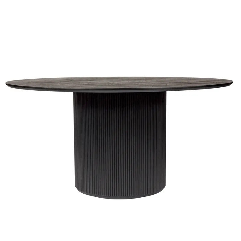 Arlo Round Dining Table (Black).