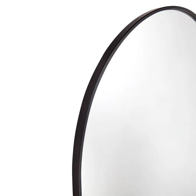 Archibald Floor Mirror (Black).