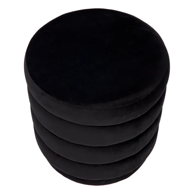 Demi Stool (Black Velvet).