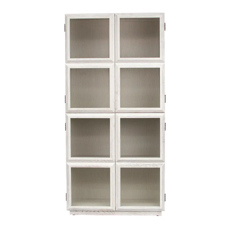 Sebastian Tall Cabinet (Brushed White).