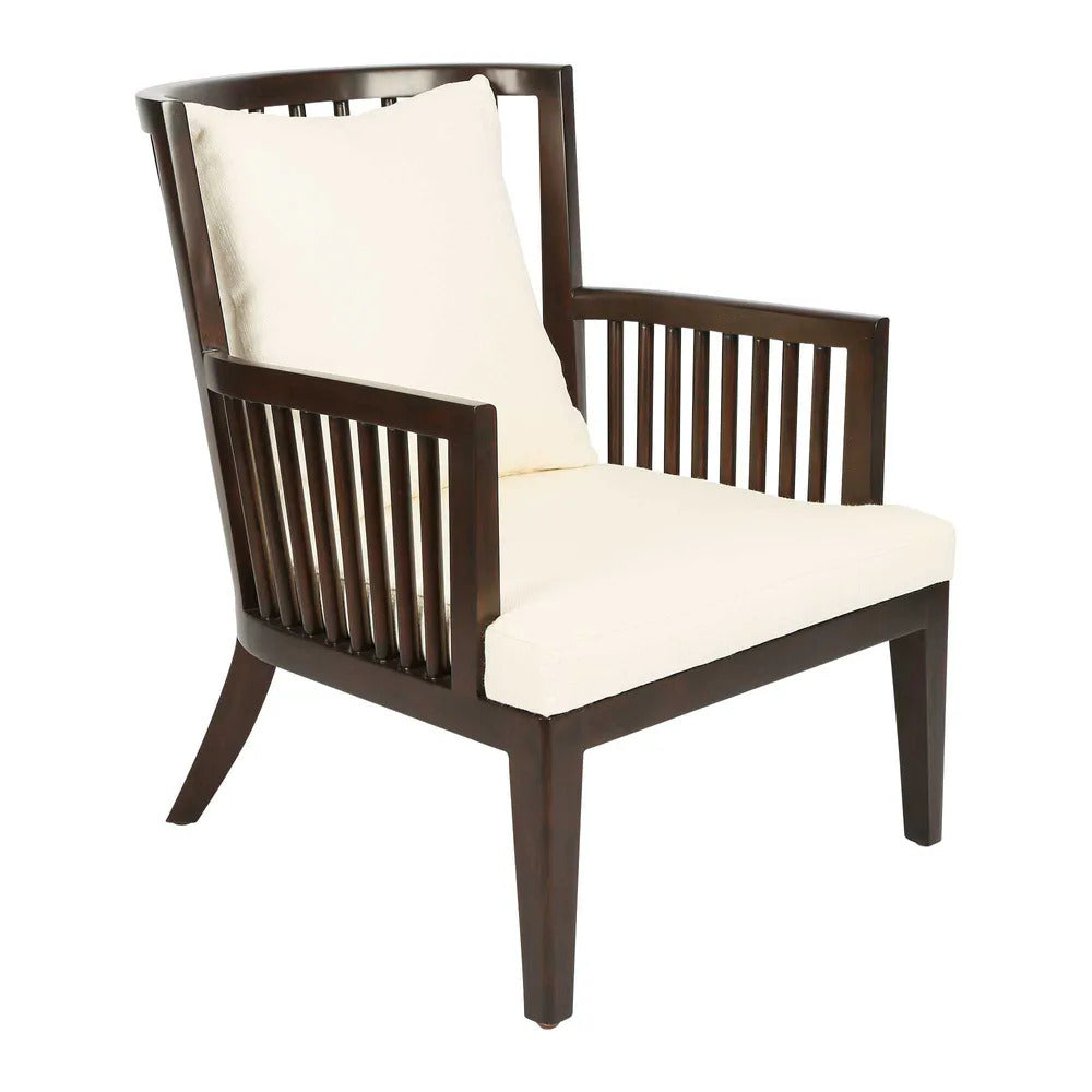 Audrina Lounge Chair (White).