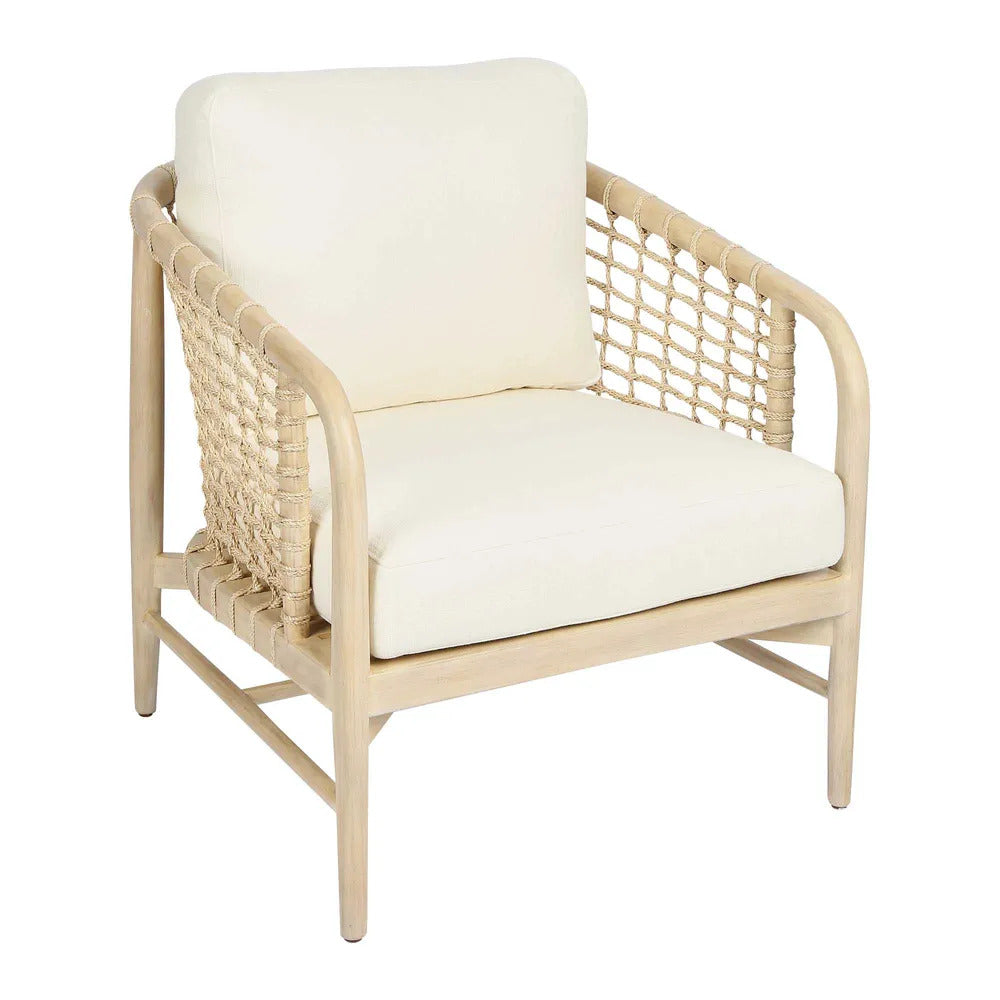 Elgar Lounge Chair (White).