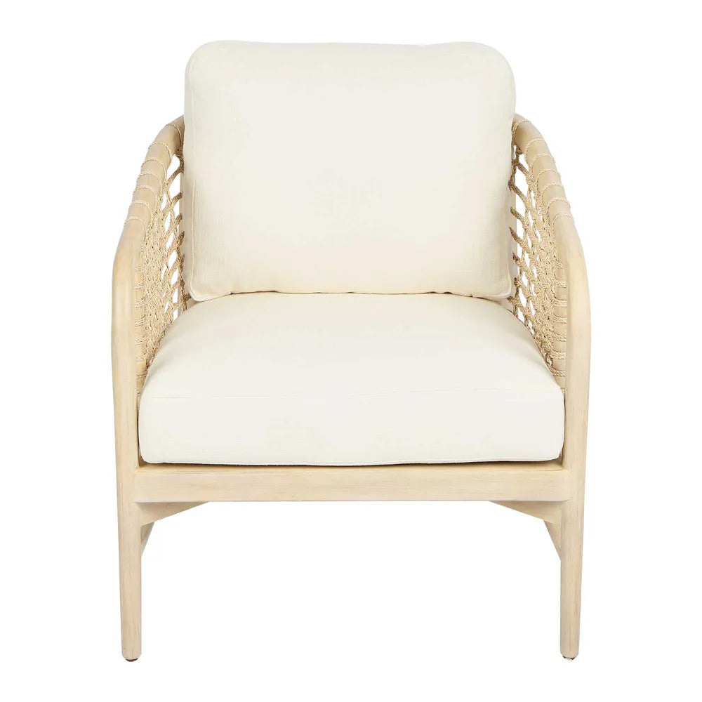 Elgar Lounge Chair (White).