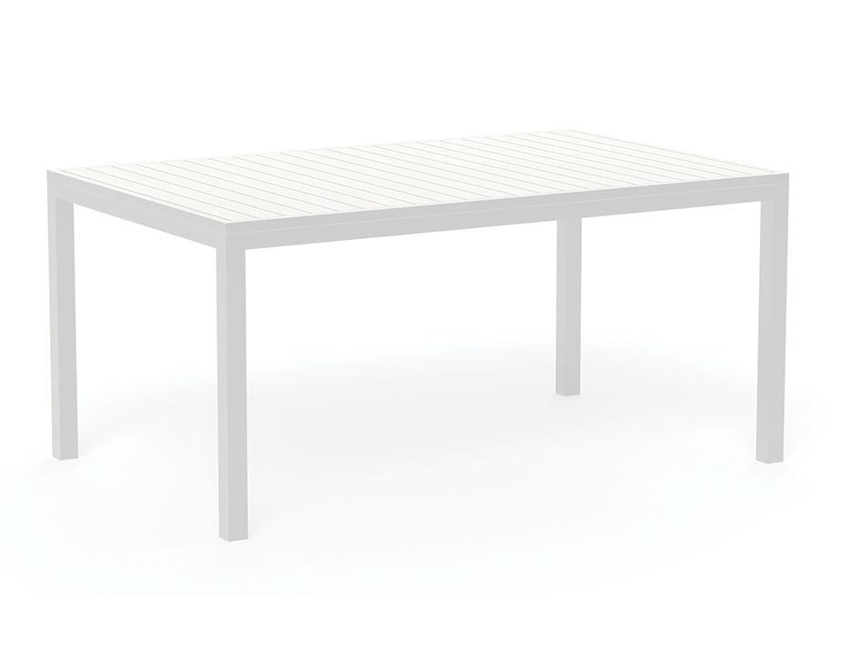 Lago Outdoor Dining Table - 1.6m (White).