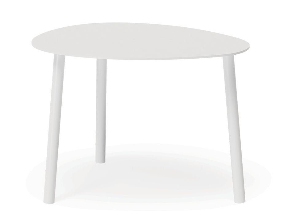 Volla Outdoor Side Table (White).