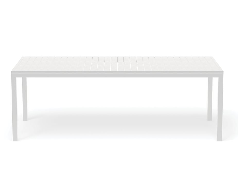 Lago Outdoor Dining Table - 2.2m (White).