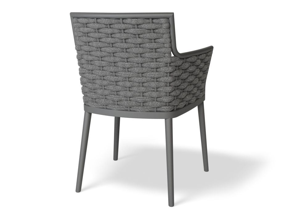 Vivia Outdoor Dining Chair (charcoal).